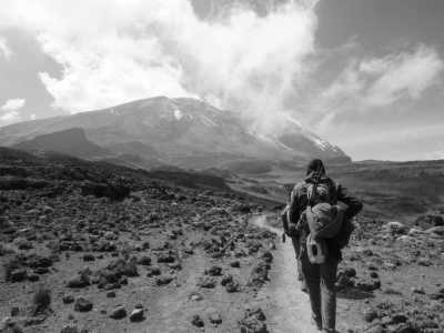Tanzania - Barafu Camp - Climbing Mount Kilimanjaro via Machame route for 8 days in Tanzania