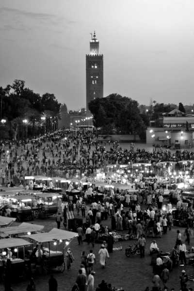 Morocco - Jemaa el-Fnaa - Incredible Trip to Marrakesh, Morocco