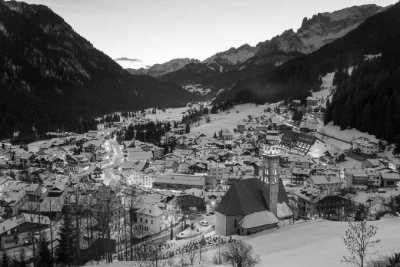 Italy - Fassa Valley - Skiing in the Alps, Sellaronda Dolomites, Italy - 1