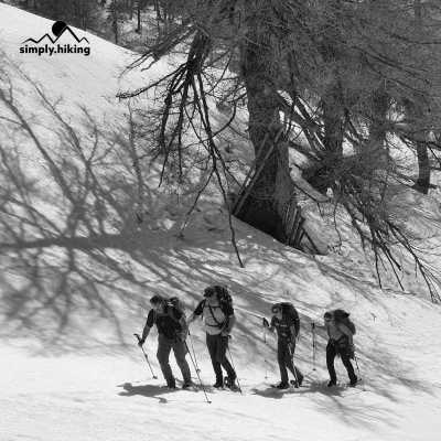 Switzerland - Tschärmilonga - Snowshoeing to an alpine hut - off the beaten tracks - 17