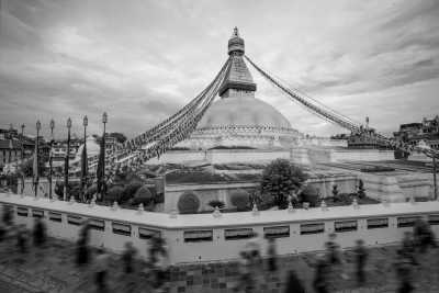Nepal - Buddha Stupa - Escape from Chaos to Peace in Nature: A Journey in Nepal - 1