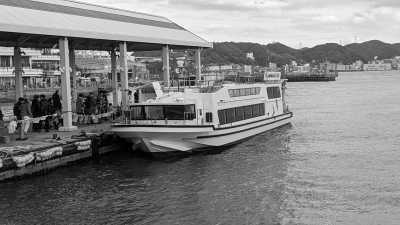 Japan - 関門汽船発券所（門司港・巌流島方面） - Christmas & NewYears Workcation in Shimonoseki, Yamaguchi Japan with Weekend Adventures!