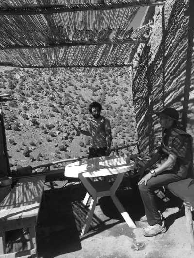 Morocco - Shrine Sidi Chamharouch - Trekking to mount Toubkal in 2 days