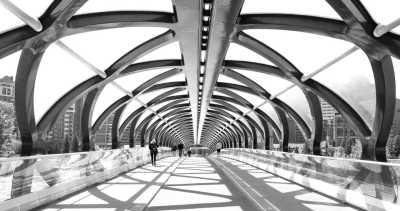 Canada - Peace Bridge - Exploring Calgary, Canada Art and Luxury - 1