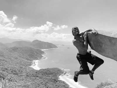 Brasilien - Morro de Guaratiba - Rio de Janeiro (Brazil): Home Office with an almost-local ;) Surf 🏄‍♂️, Sun ☀️, Beach 🏖️, Hiking 🧗, Culture 💃🏼, Caipirinhas 🍹 - 2