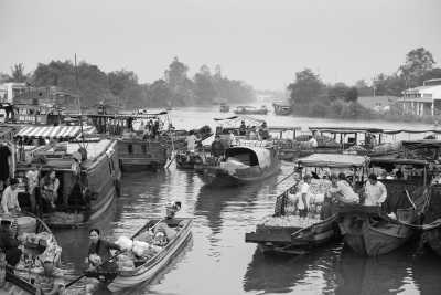 Vietnam - Bình Thạnh - Floating Market of the Mekong Delta, Vietnam - 1