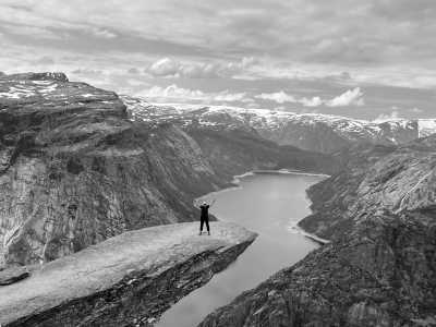 Norway - Trolltunga - Norway Troll’s Tongue Hike: Fjords, Glaciers and Waterfalls