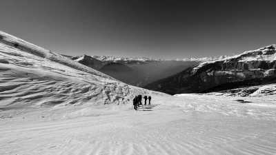 Switzerland - Tschärmilonga - Snowshoeing to an alpine hut - off the beaten tracks - 9