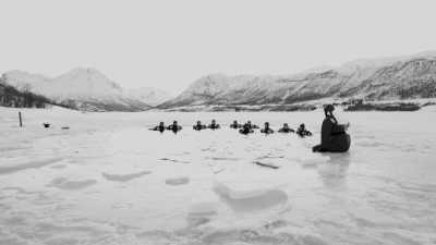 Nordeuropa - Ramfjordbotn - 2024 Tromsø Winter Expedition: Ice Floating in the Arctic 🧊 Whale Spotting 🐋 Reindeers 🦌🛷 Northern Lights 🌌✨ Fjord Roadtrips 🚗 🏔️ - 4