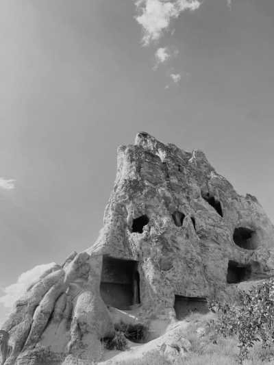 Turkey - Uchisar Castle - Stay in a Cave House in Cappadocia / Kapadokya - Turkey