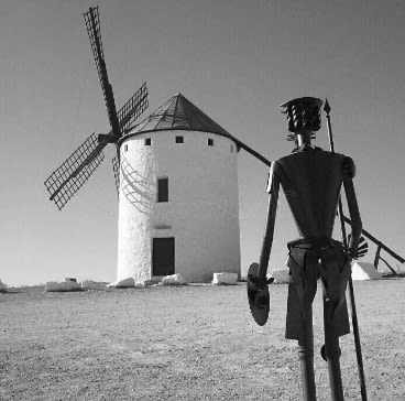 Spain - Campo de Criptana - The Don Quixote Route in Spain