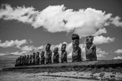 Chile - Ahu Tongariki - Epic Adventure Week on EASTER ISLAND 🗿🌺 Must-See Attractions, Hidden Caves, Stunning Beaches, Scenic Hikes, and More! 🌊✨ - 2