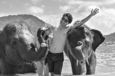 Thailand - Bathing with Elephants - Swimming with Elephants and Snorkeling in Phuket, Thailand: Island Paradise, Majestic Elephants, Spectacular Snorkeling, and Local Cuisine - 5