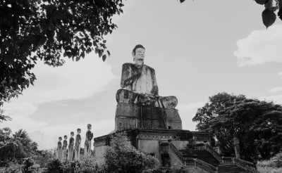 Cambodia - Ek Phnom Pagoda - Explore Cambodian Wonders: Embark on a Captivating Journey Through Charming Cities, Home to Angkor Wat: A Unique Experience in Warm Indochina - 2