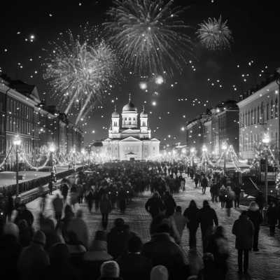 Finland - Helsinki - Coworking-Reise zum Jahreswechsel in FINNLAND 🇫🇮: Naturspektakel, Neujahrsfeier, Abenteuer und Entspannung 🎉🧗🏼🧖🏼‍♀️