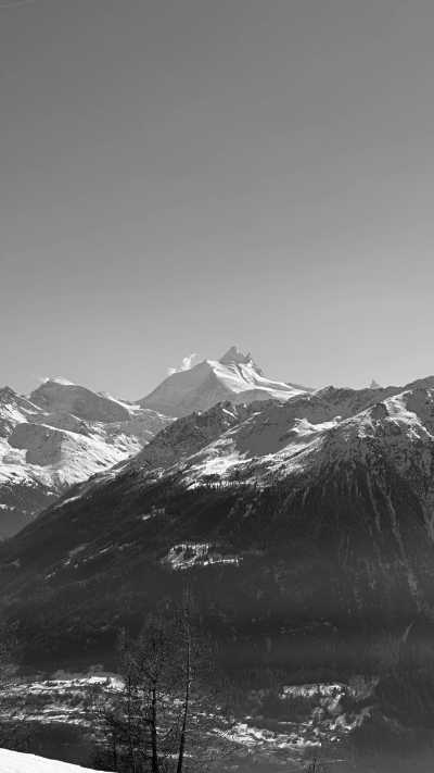 Switzerland - Guttet - Snowshoeing to an alpine hut - off the beaten tracks - 5