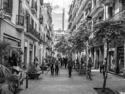 Spain - Gràcia - Weekend Summer Getaway in Barcelona