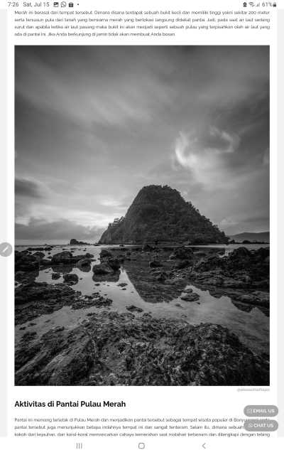 Indonesia - Pantai pulau merah - Travel to Banyuwangi, Indonesia with a Local - 1