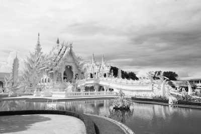 Thailand - Wat Rong Khun - White Temple - Mountain Retreat: A Cozy Co-Working Experience in Chiang Rai, Thailand - 1