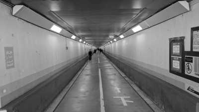 Japan - Kanmon Tunnel Moji Pedestrian Entrance - Christmas & NewYears Workcation in Shimonoseki, Yamaguchi Japan with Weekend Adventures! - 3