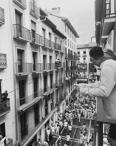 Spain - Calle de la Estafeta - Viva San Fermin! Experience the Thrill!