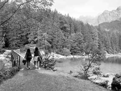 Germany - Eibsee - Girls only!Weekend trip to Bavarian Alps and Famous Lakes ⛰️🚠🌊 Munich City exploring, Mini hikes, Boat Ride, Bavarian Beer , Alps and Lakes  🍻 - 6