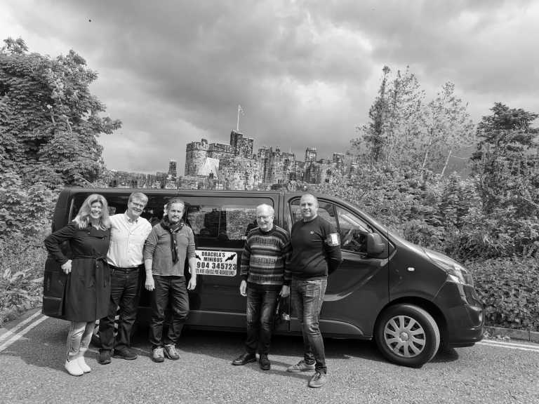 United Kingdom - York - Dracula in Whitby, with Bram Stoker's great-grandnephew Dacre Stoker - 3