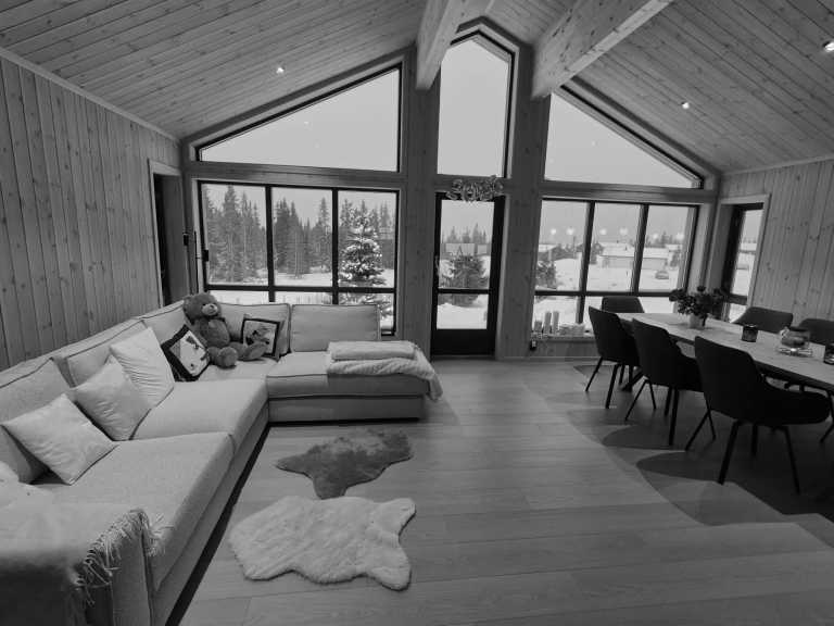 Norway - Nordseter - Coliving in Norway: Modern cabin with 3 cozy bedrooms in beautiful nature near Lillehammer - 3