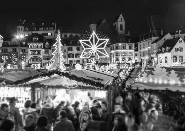 Switzerland - Christmas Market in Basel, CH, Glühwein, roasted almonds, Swiss Chocolate All in Switzerland - JoinMyTrip