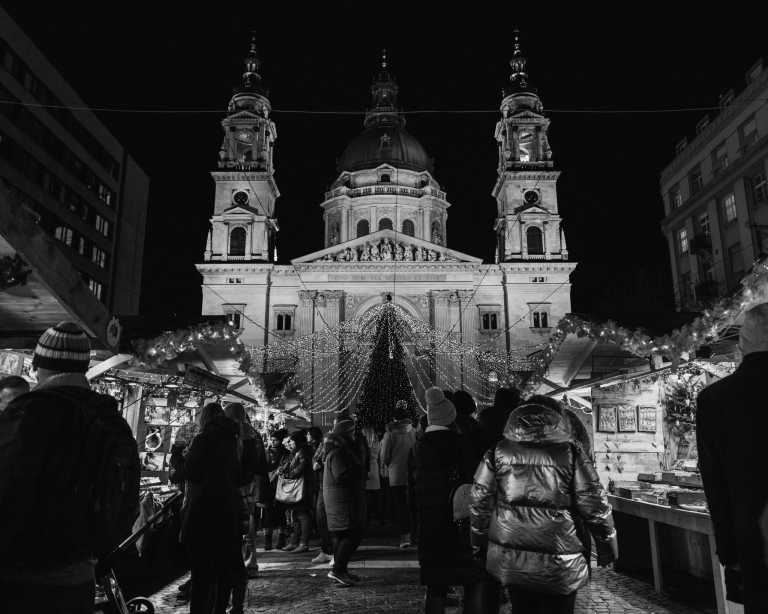 Hungary - St. Stephen's Basilica - Budapest Christmas Countdown: Markets, Lights, & Iconic Sights