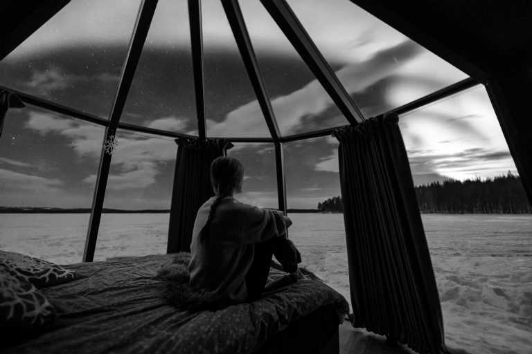 Sweden - Swedish Lapland Northern Lights Expedition in Luxury Glass Cabins: 4-Days Aurora Borealis Adventure - JoinMyTrip