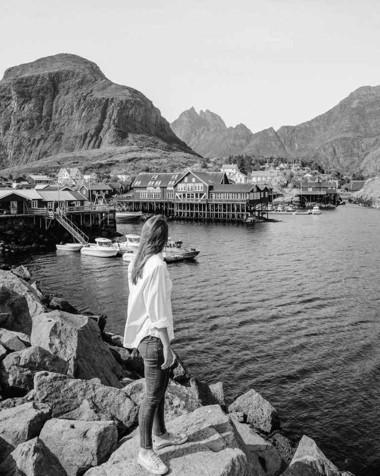 Norway - Tindstinden peak - Lofoten Islands Norway 🏔️ - 1
