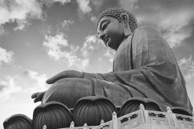 Hong Kong - Ngong Ping Big Buddha - Hong Kong Coworking Escape: Creamfields Festival, Hiking, and Street Food Highlights! 🎶