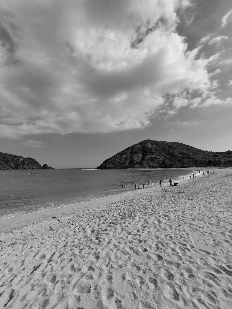 Indonesia - Mawun Beach - Adventure in Lombok and Gili Air: The best with locals