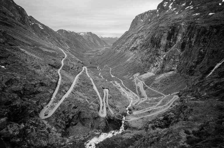 Norwegen - Trollstigen - Norwegen - Wohnmobil Reise: Trondheim nach Bergen