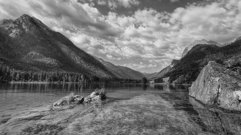 Italy - Lago Dimon - October Dolomites Budget Hiking: Weekend Around Nature, Lakes, Mountains and Waterfalls