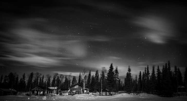 Sweden - Kiruna - Cozy Northern Light vibe in Sewedish Lapland