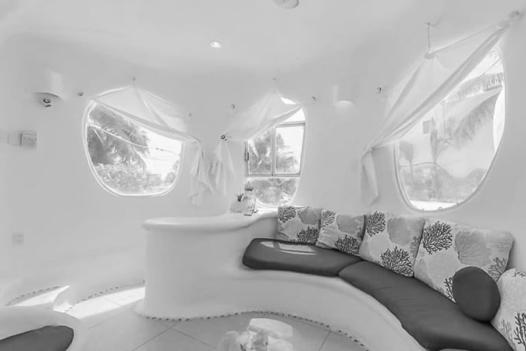 Famous Seashell House 🐚 Isla Mujeres, Mexico - Travel Mexico in October ...