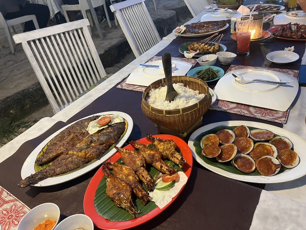 짐바란의 해산물 1