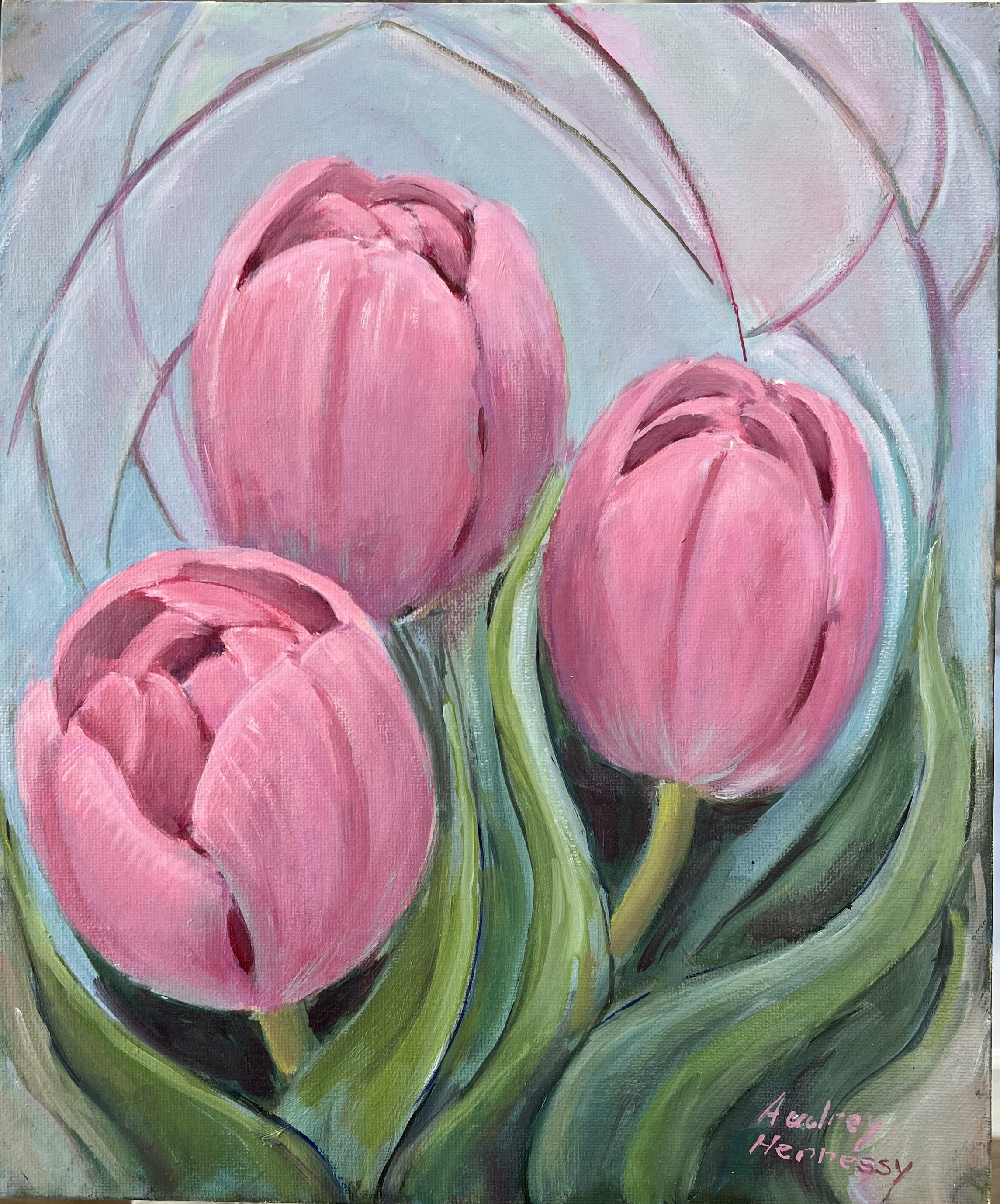 Art Deco Tulips 