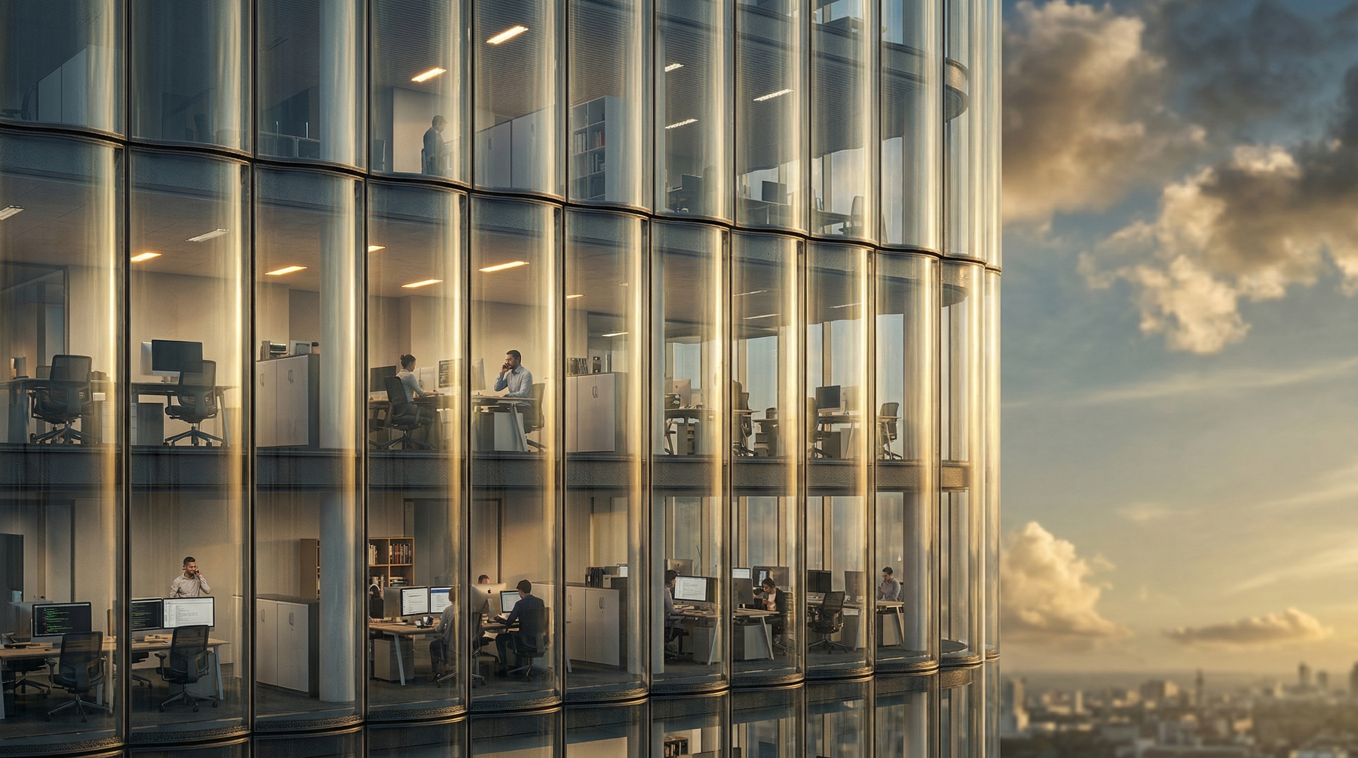 Refined office and commercial architecture