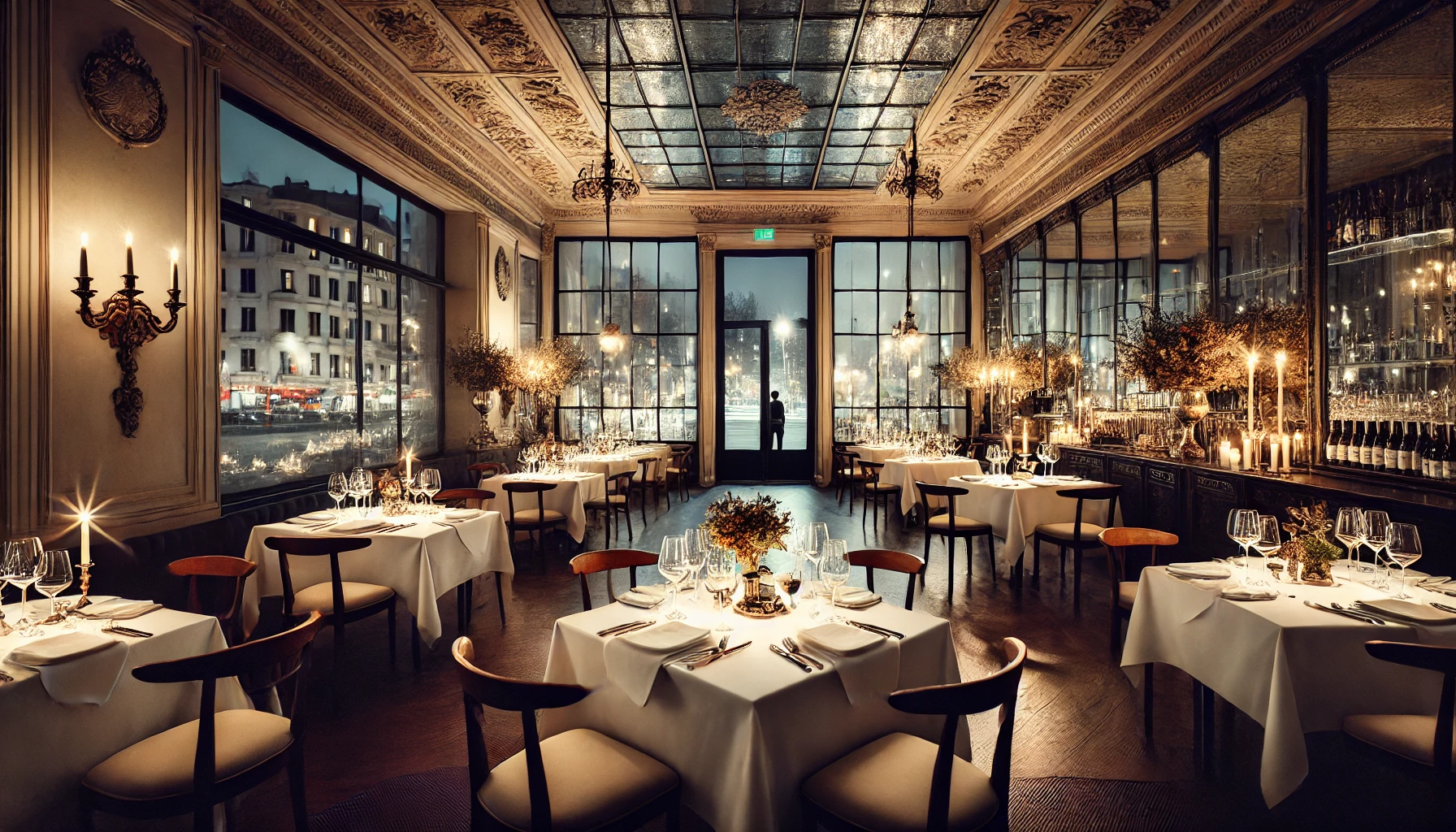 tables of restaurant
