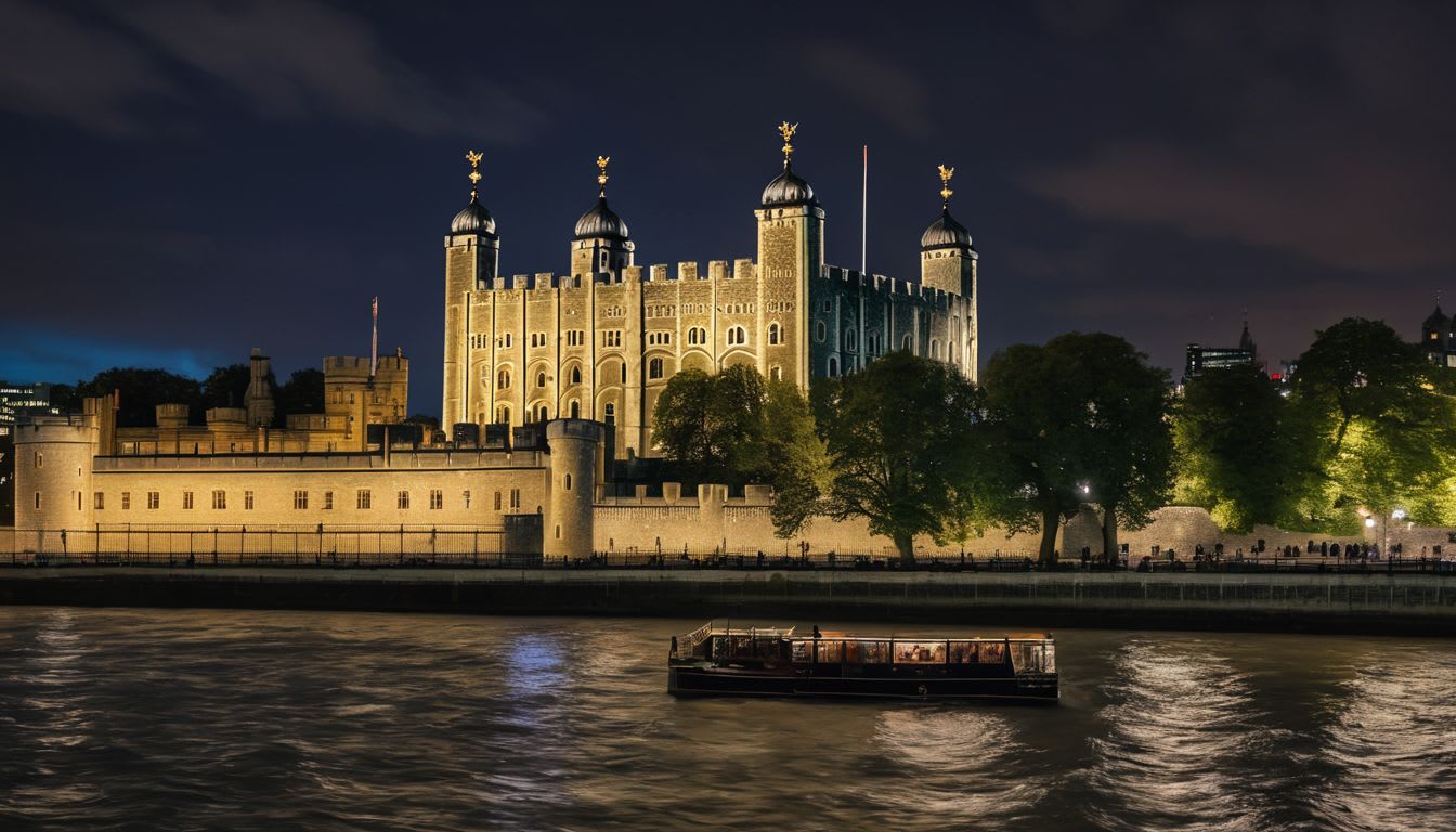 The Tower of London in England