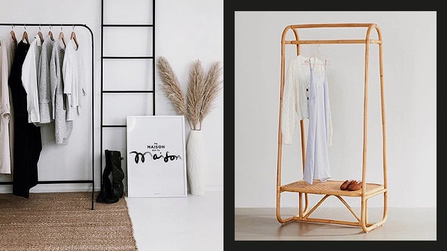Try a Rotating Clothing Rack