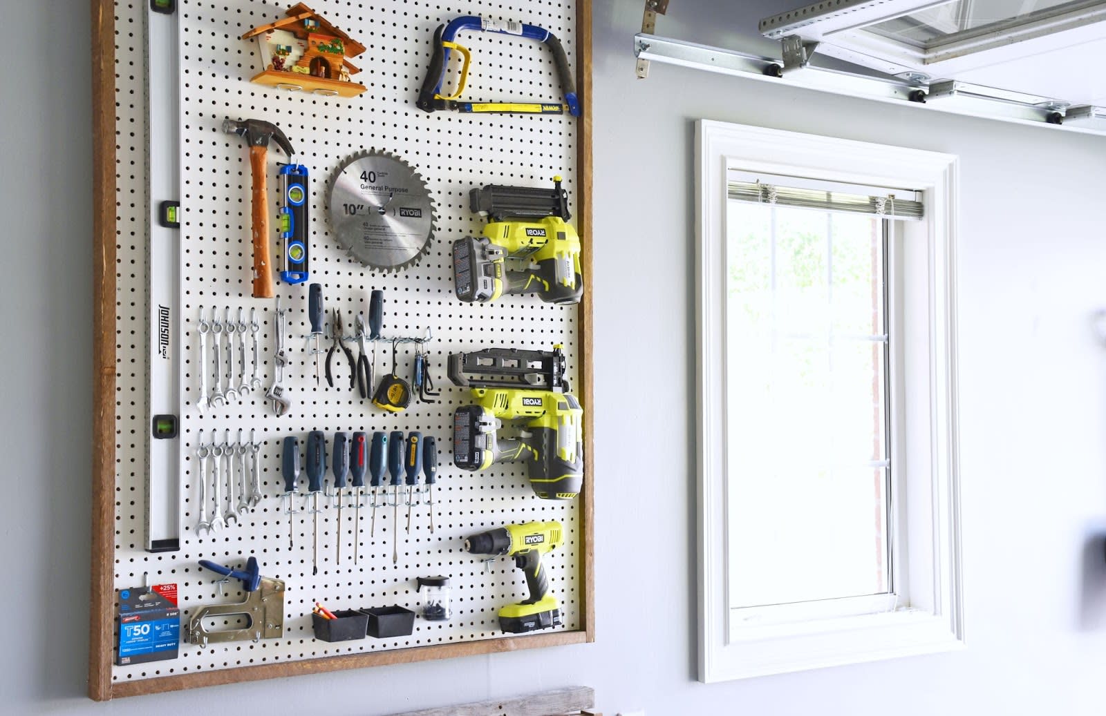 Build a Pegboard Organizer