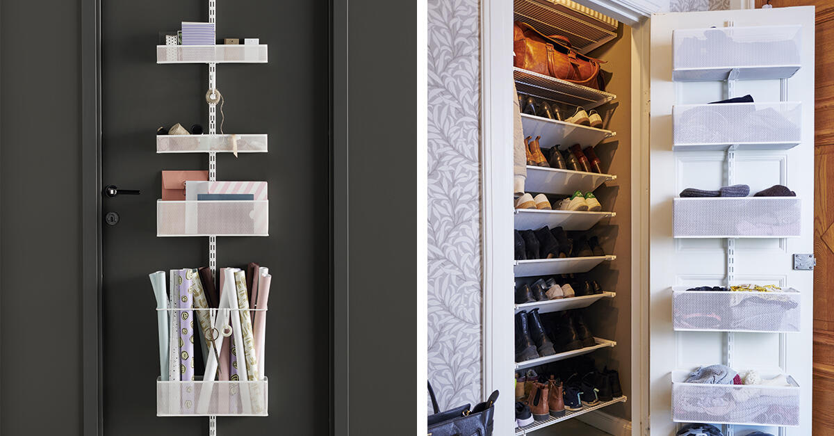 Use Over-the-Door Storage