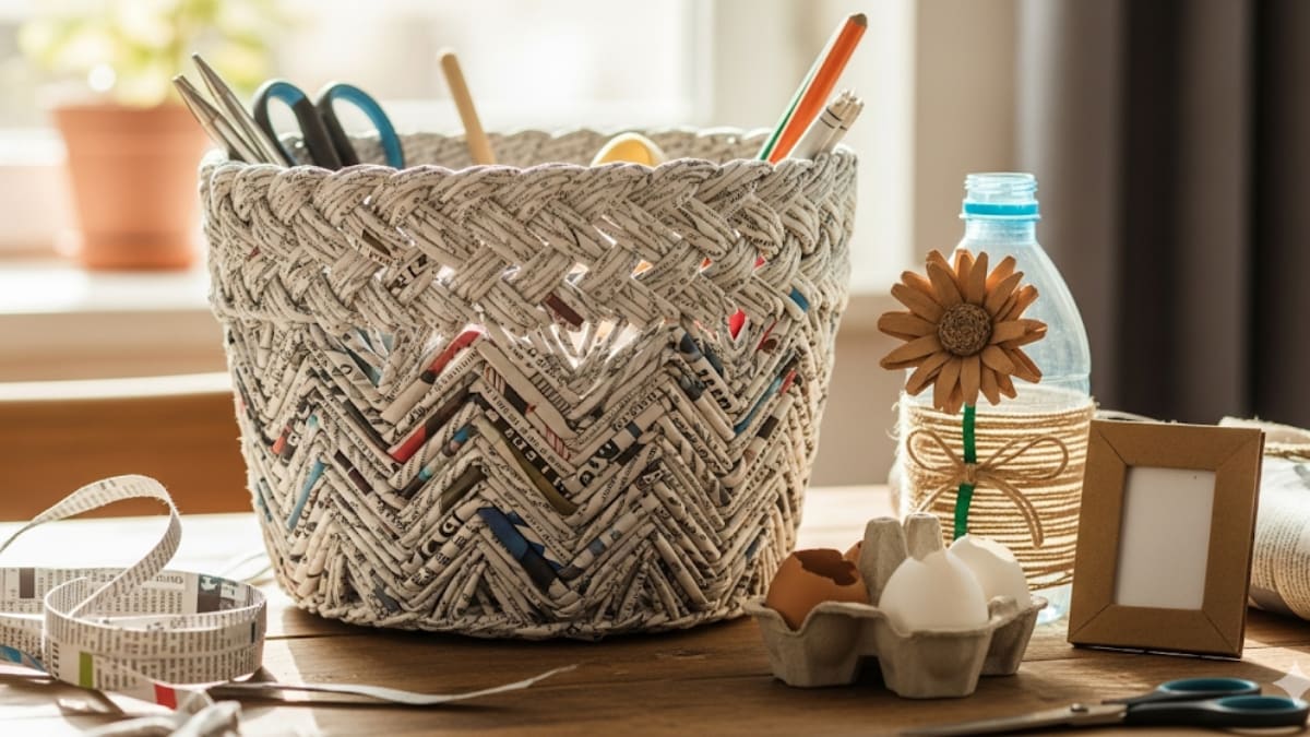 Newspaper Basket