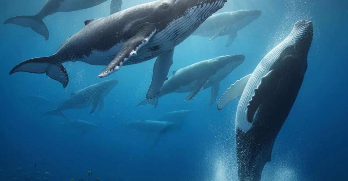 The Atlantic Ocean Hosts Humpback Whale Migrations