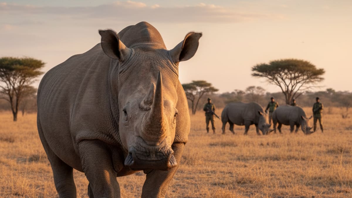 White rhinoceros