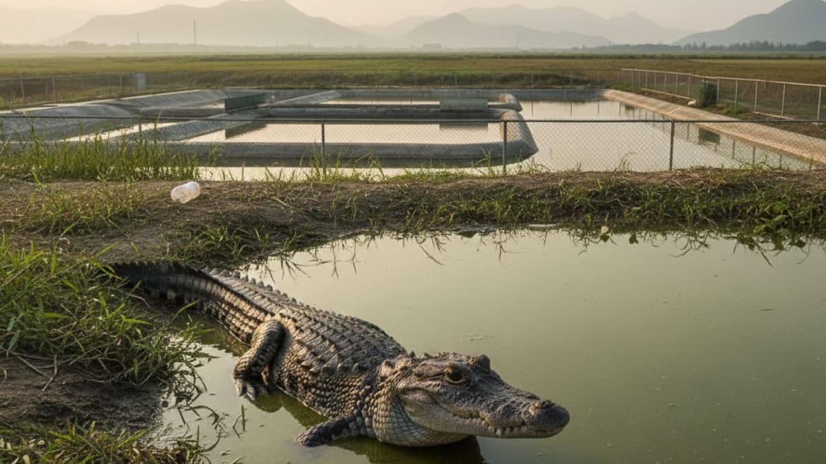 Yangtze crocodile